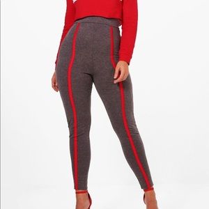 Plus Lucy Jersey Sports Trim Leggings